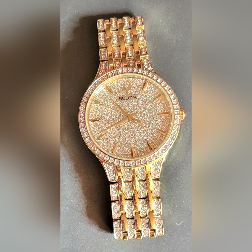 BULOVA PHANTOM CRYSTAL WATCH